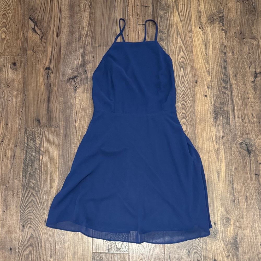 Lulu's Royal Blue Mini Dress